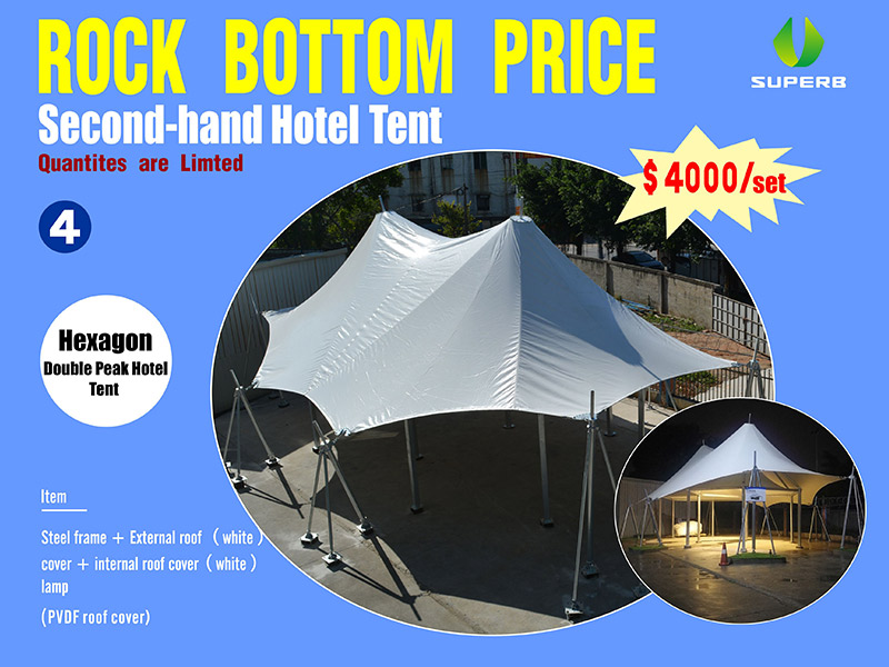  hotel tent promotion