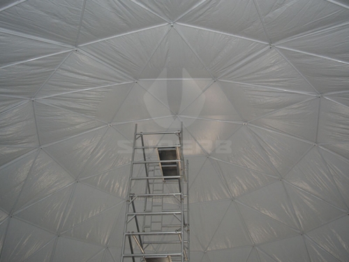 Carpas de cúpula grande blanca de 20 m en venta
