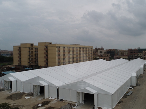 10000 metros cuadrados de carpas de estructura de almacén industrial al aire libre