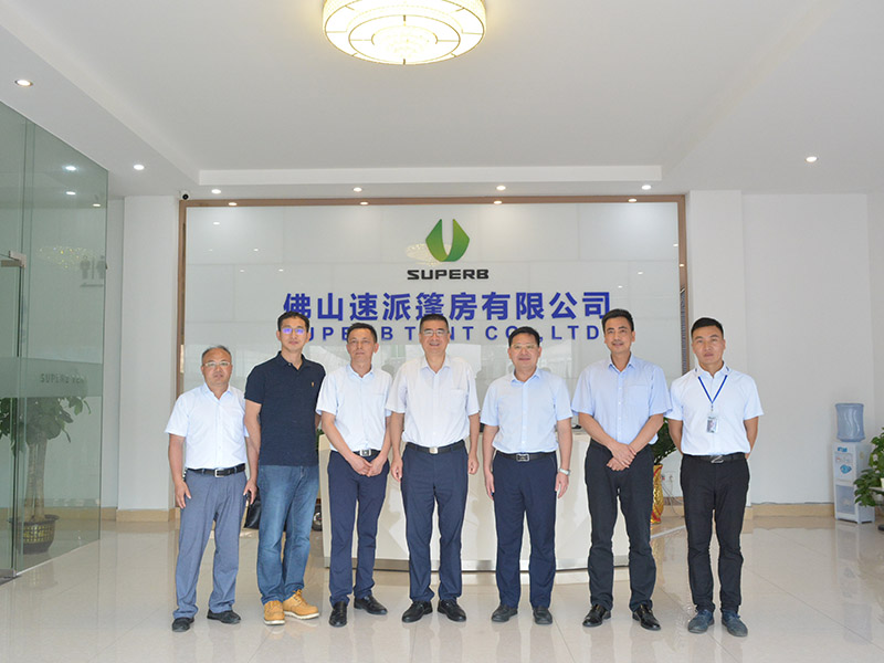 vice-mayo-lijian de la ciudad de yunfu visitó nuestra empresa para investigación e investigación